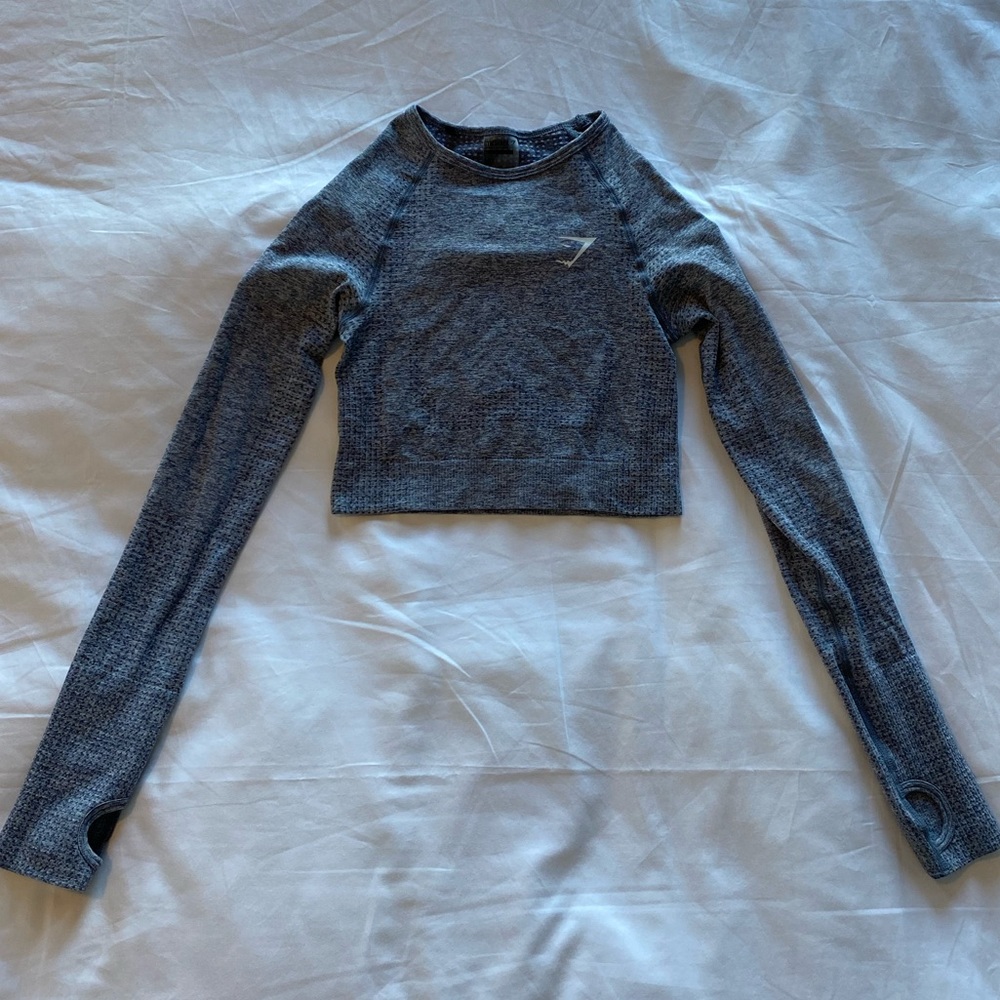Gymshark vital seamless long sleeve crop top